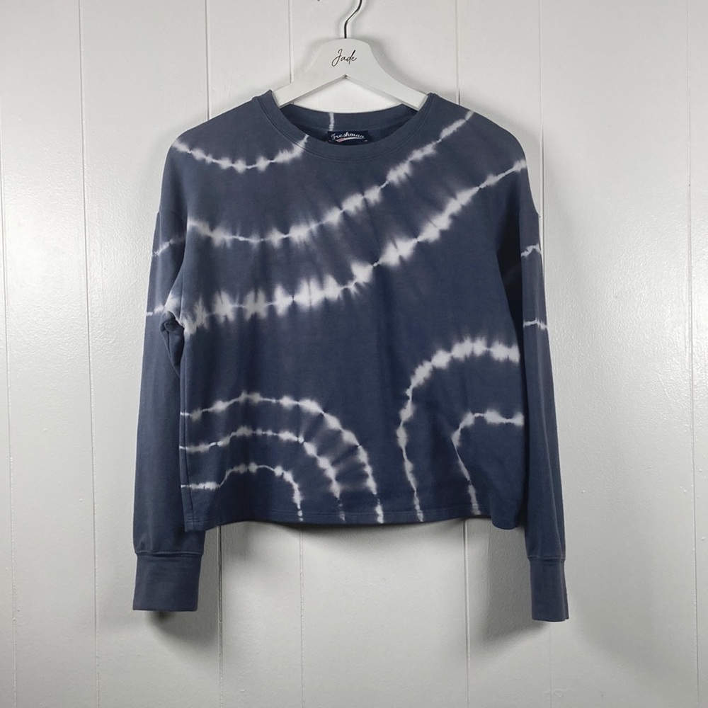 Tie Dye Cropped Sweatshirt